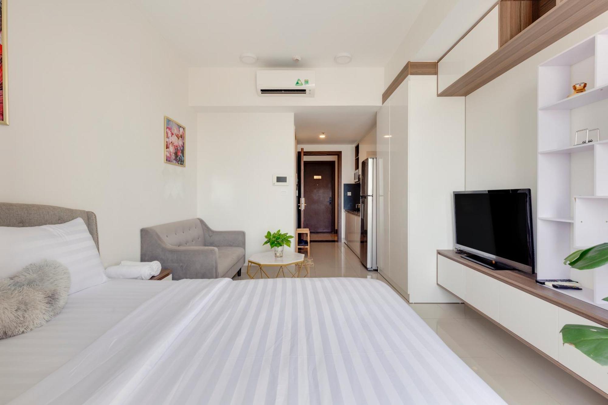 Smile Home - Rivegate - Modern Comfort - Near Bui Vien 胡志明市 外观 照片